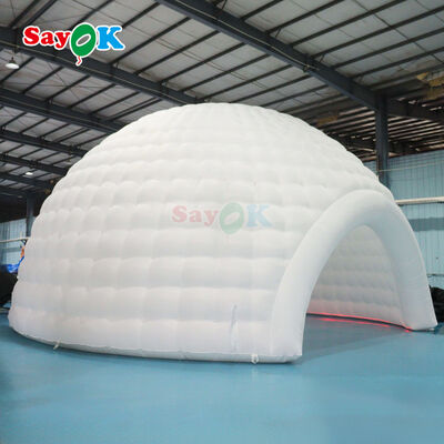 Lều mái vòm bơm hơi chống nước có đèn LED với kích thước tùy chỉnh cho sự kiện ngoài trời