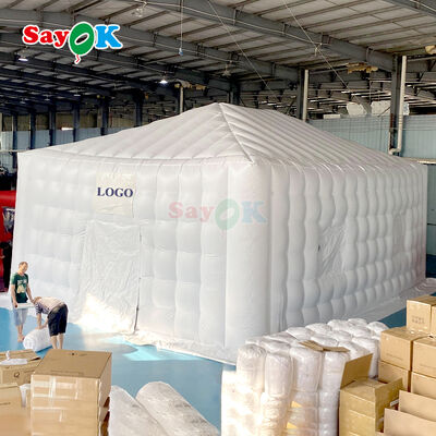 Lều PVC bơm lớn chống tia UV chống cháy chống nước cho các sự kiện ngoài trời và tiệc tùng