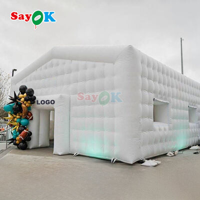 Lều PVC bơm lớn chống tia UV chống cháy chống nước cho các sự kiện ngoài trời và tiệc tùng