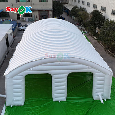 Lều khí bơm PVC chống cháy di động cho các sự kiện ngoài trời 10m x 10m