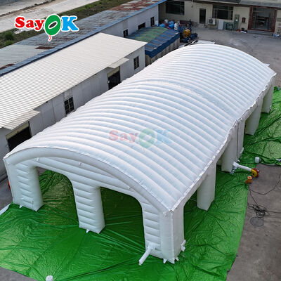Lều khí bơm PVC chống cháy di động cho các sự kiện ngoài trời 10m x 10m