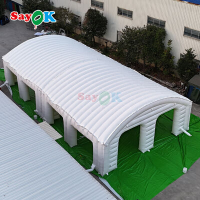 Lều khí bơm PVC chống cháy di động cho các sự kiện ngoài trời 10m x 10m
