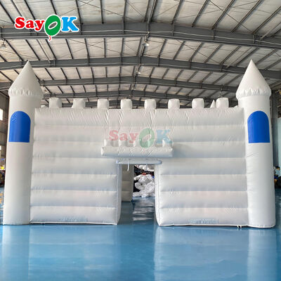 Lều lâu đài bơm hơi chống cháy, chống nước, chống tia cực tím tùy chỉnh cho đám cưới và tiệc ngoài trời