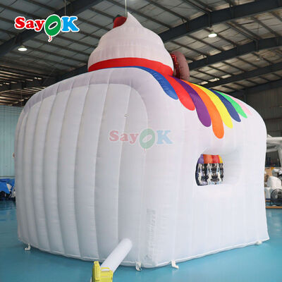 Lều không khí bơm không thấm nước chống tia UV cho quảng cáo giá kem ngoài trời