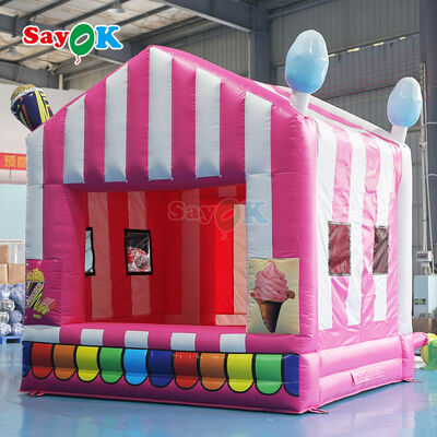 Gian hàng Popcorn bơm hơi di động tùy chỉnh lều hơi có bạt PVC dày 0.4mm bền bỉ và chống tia UV cho sự kiện ngoài trời