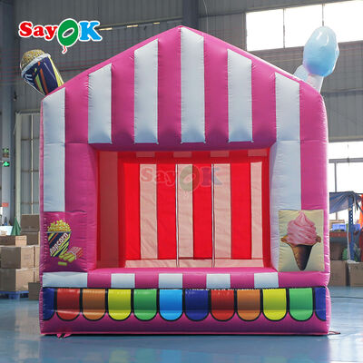 Logo tùy chỉnh Cửa hàng Popcorn nổi với tấm ván PVC chống nước cho các sự kiện ngoài trời di động