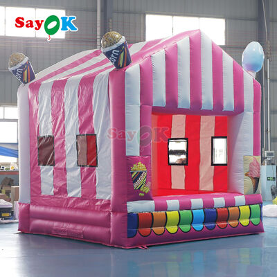 Logo tùy chỉnh Cửa hàng Popcorn nổi với tấm ván PVC chống nước cho các sự kiện ngoài trời di động