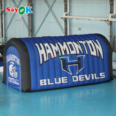 Customized Portable Inflatable Devil Tunnel for Outdoor Football Sports