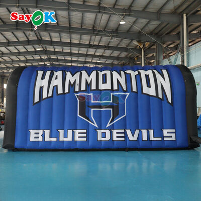 Customized Portable Inflatable Devil Tunnel for Outdoor Football Sports
