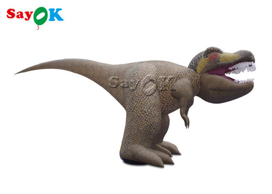 Khủng long Giáng sinh bơm lên 5m 15ft mascot bơm lên T-Rex Tyrannosaurus Dinosaur cho triển lãm
